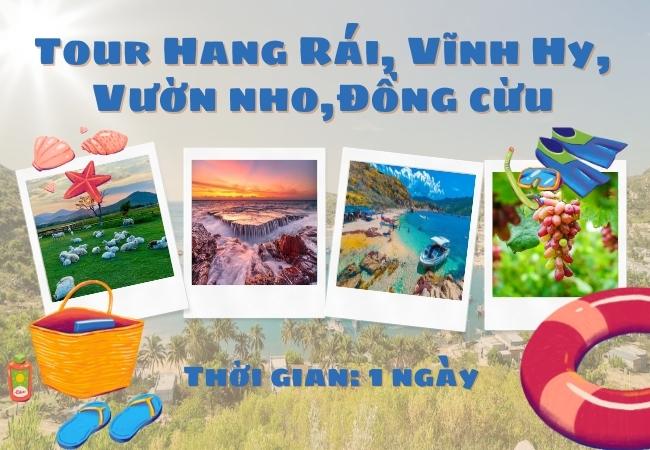Khám phá Tour Hang Rái, Vĩnh Hy, Vườn nho và Đồng cừu - 1 ngày